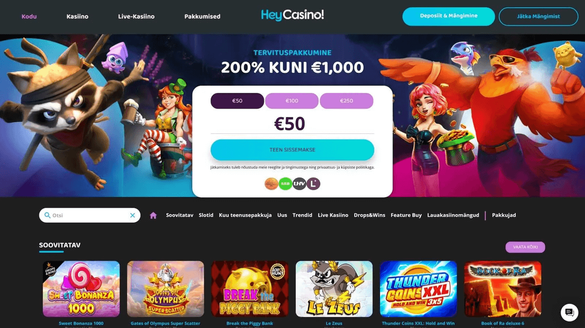 Hey Casino Nederland – Officiële Online Casino 2026 image 1